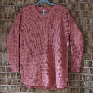 NWT Coral Sweater